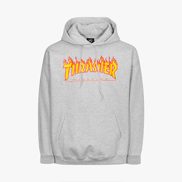 Sweatshirt Thrasher Flame Logo (113102 GY)