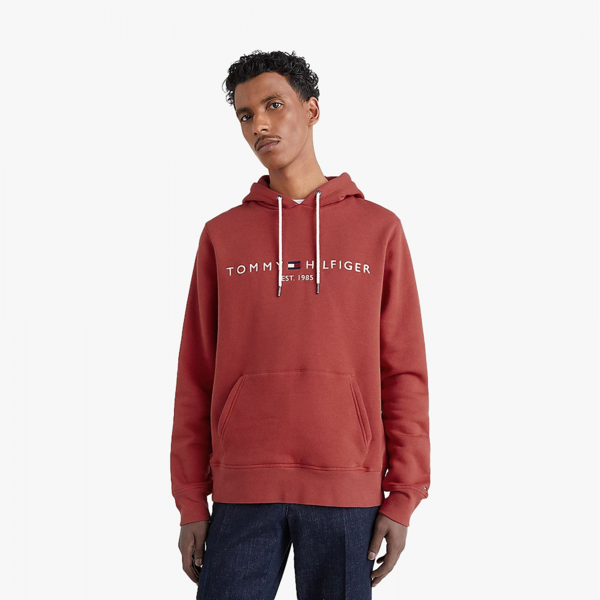 Tommy hilfiger hotsell red fleece